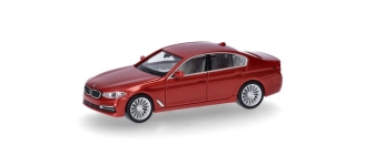 Herpa 430692-006 - H0 - BMW 5er Limousine - valenciaorange
